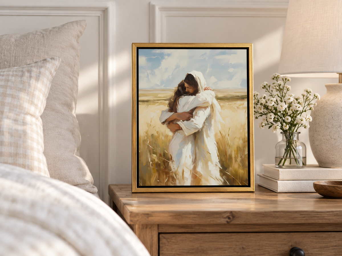 Arms of Mercy in a peaceful home