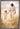 Gabriel Heaton painting of Jesus Christ in white robes walking hand in hand with a young girl through a golden wheat field