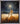 Gabriel Heaton painting of Jesus Christ and a small child walking through a wheat field under a vast starry night sky with a full moon