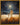 Gabriel Heaton painting of Jesus Christ and a small child walking through a wheat field under a vast starry night sky with a full moon