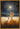 Gabriel Heaton painting of Jesus Christ and a small child walking through a wheat field under a vast starry night sky with a full moon