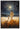 Gabriel Heaton painting of Jesus Christ and a small child walking through a wheat field under a vast starry night sky with a full moon