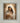 Gabriel Heaton painting of the Virgin Mary in white robes with a soft halo tenderly holding the newborn baby Jesus swaddled in white cloth