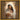 Gabriel Heaton painting of the Virgin Mary in white robes with a soft halo tenderly holding the newborn baby Jesus swaddled in white cloth