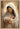 Gabriel Heaton painting of the Virgin Mary in white robes with a soft halo tenderly holding the newborn baby Jesus swaddled in white cloth