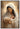 Gabriel Heaton painting of the Virgin Mary in white robes with a soft halo tenderly holding the newborn baby Jesus swaddled in white cloth