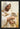 Gabriel Heaton painting of Jesus Christ in white robes tenderly holding a small white lamb close to his chest with a gentle loving expression