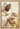 Gabriel Heaton painting of Jesus Christ in white robes tenderly holding a small white lamb close to his chest with a gentle loving expression
