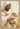 Gabriel Heaton painting of Jesus Christ in white robes tenderly holding a small white lamb close to his chest with a gentle loving expression