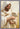 Gabriel Heaton painting of Jesus Christ in white robes tenderly holding a small white lamb close to his chest with a gentle loving expression