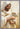 Gabriel Heaton painting of Jesus Christ in white robes tenderly holding a small white lamb close to his chest with a gentle loving expression