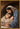 Gabriel Heaton painting of Joseph and Mary cradling the newborn baby Jesus in a warm, intimate nativity scene