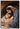 Gabriel Heaton painting of Joseph and Mary cradling the newborn baby Jesus in a warm, intimate nativity scene