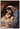 Gabriel Heaton painting of Joseph and Mary cradling the newborn baby Jesus in a warm, intimate nativity scene