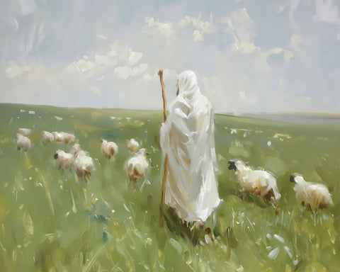 He Leadeth My Soul — Archival Print