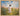 Gabriel Heaton painting of Jesus Christ in white robes walking through a vibrant wildflower meadow with pink and yellow blooms under a blue sky