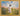 Gabriel Heaton painting of Jesus Christ in white robes walking through a vibrant wildflower meadow with pink and yellow blooms under a blue sky