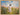 Gabriel Heaton painting of Jesus Christ in white robes walking through a vibrant wildflower meadow with pink and yellow blooms under a blue sky