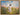 Gabriel Heaton painting of Jesus Christ in white robes walking through a vibrant wildflower meadow with pink and yellow blooms under a blue sky