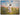 Gabriel Heaton painting of Jesus Christ in white robes walking through a vibrant wildflower meadow with pink and yellow blooms under a blue sky