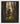 Gabriel Heaton painting of Moroni kneeling in prayer in a forest with his sword planted in the ground and rays of light filtering through the trees
