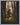 Gabriel Heaton painting of Moroni kneeling in prayer in a forest with his sword planted in the ground and rays of light filtering through the trees
