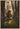 Gabriel Heaton painting of Moroni kneeling in prayer in a forest with his sword planted in the ground and rays of light filtering through the trees