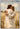 Gabriel Heaton painting of Jesus Christ embracing a young woman in white robes in a golden wheat field