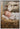 Gabriel Heaton painting of the baby Jesus sleeping in a golden straw manger with a white lamb resting beside him in soft warm light
