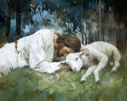 The Shepherd Who Stays — Archival Print